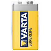 Varta Μπαταρία Απλή 6F22(9V) (1τμχ)